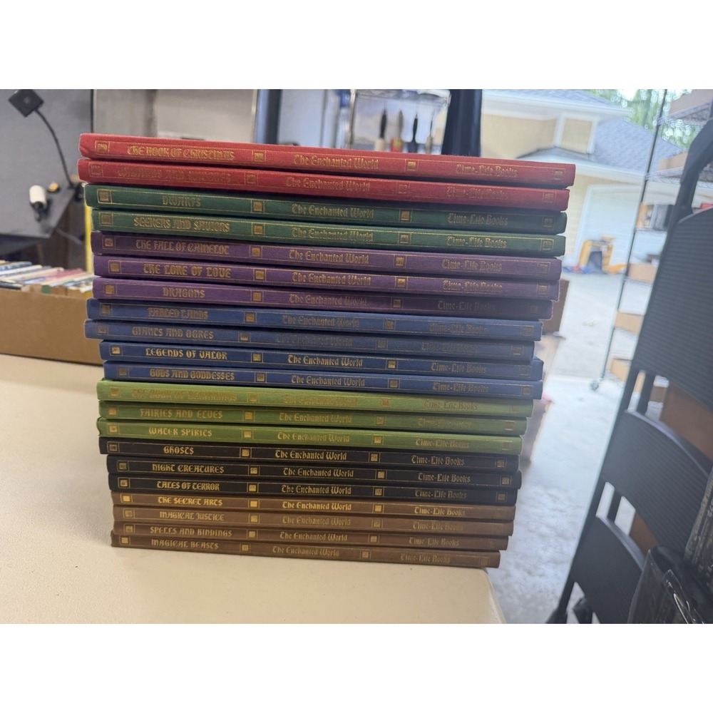 Time-Life The Enchanted World Lot of 21 Books Mythology Fantasy Fairy Tales HC